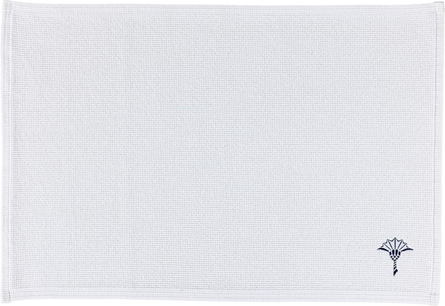 JOOP! Badteppich 55 CORNFLOWER SINGLE Weiß 70 x 120 cm Bild 1