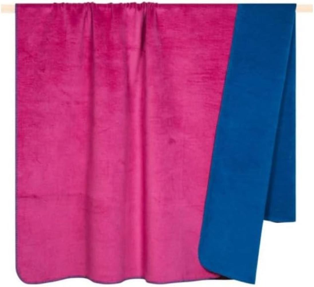 pad Decke Hobart Pink Blau (150x200cm) 10206-X126-1520 Bild 1