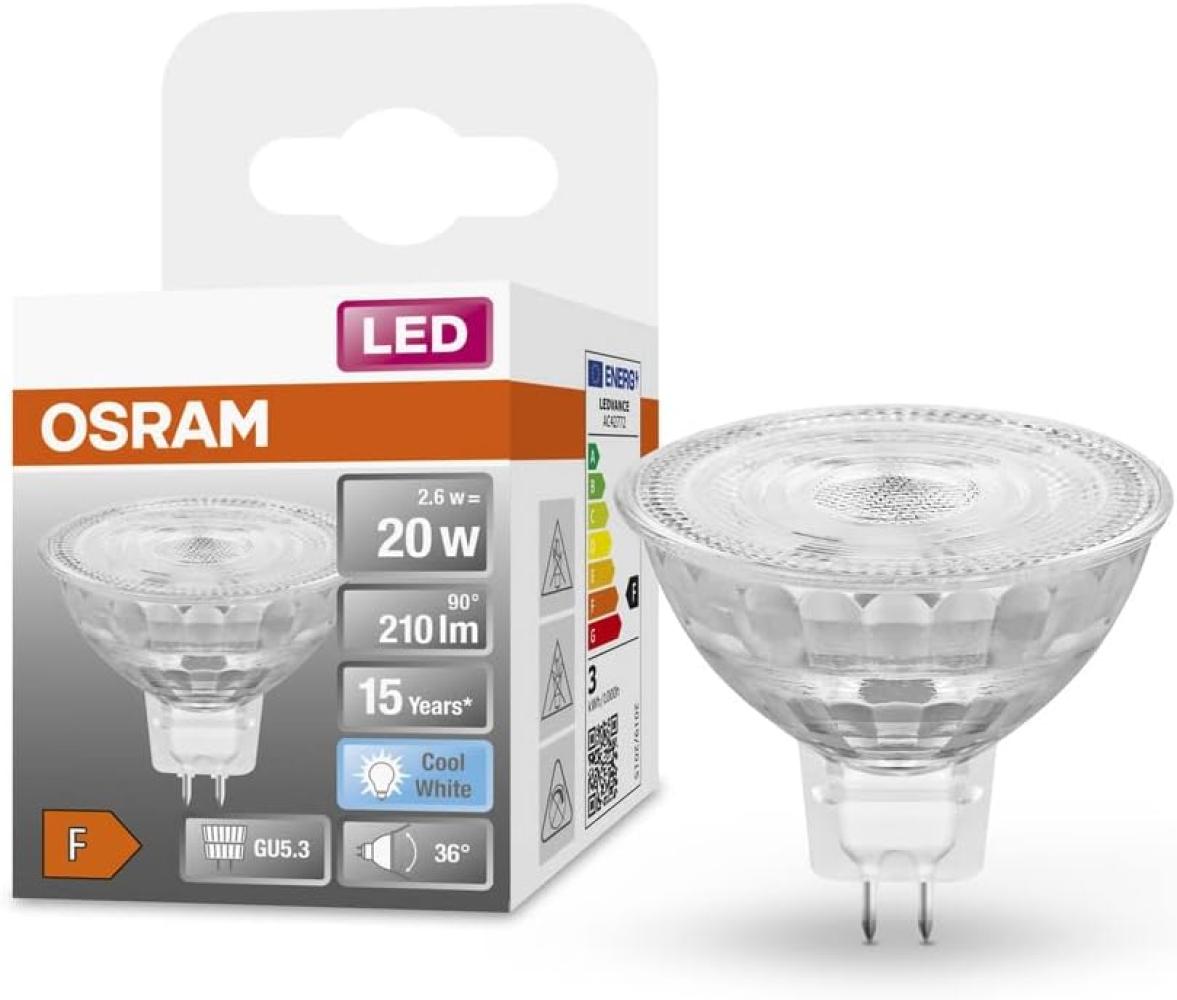 Osram LED-Lampe MR16 2,6W/840 (20W) 36° GU5. 3 Bild 1