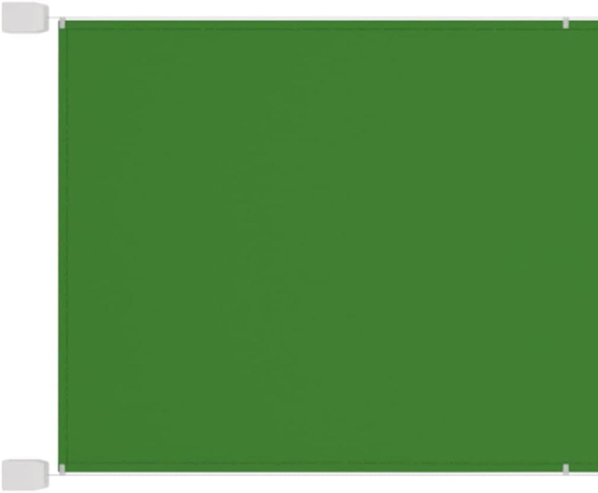 vidaXL Senkrechtmarkise Hellgrün 100x420 cm Oxford-Gewebe Bild 1