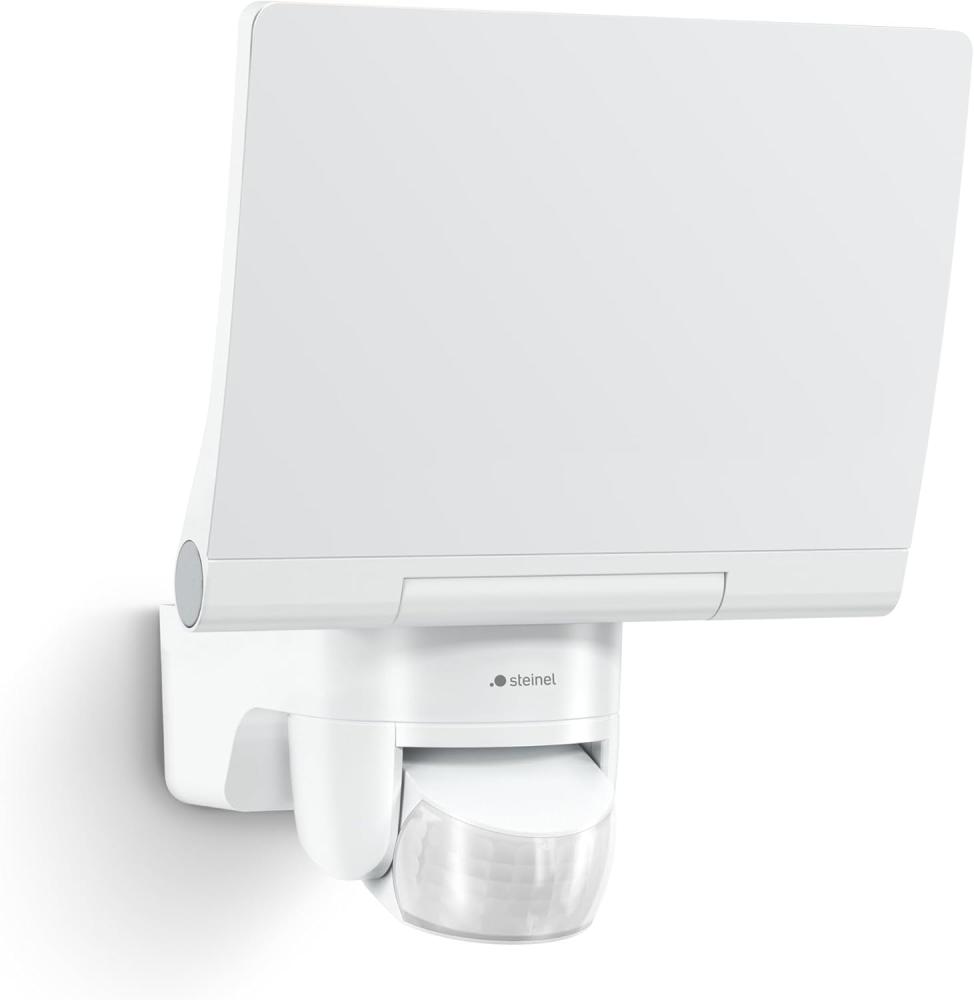 Steinel LED-Außenstrahler XLED home 2 XL S weiß, 19,3 W Flutlicht, 180° Bewegungsmelder, 10 m Reichweite Bild 1