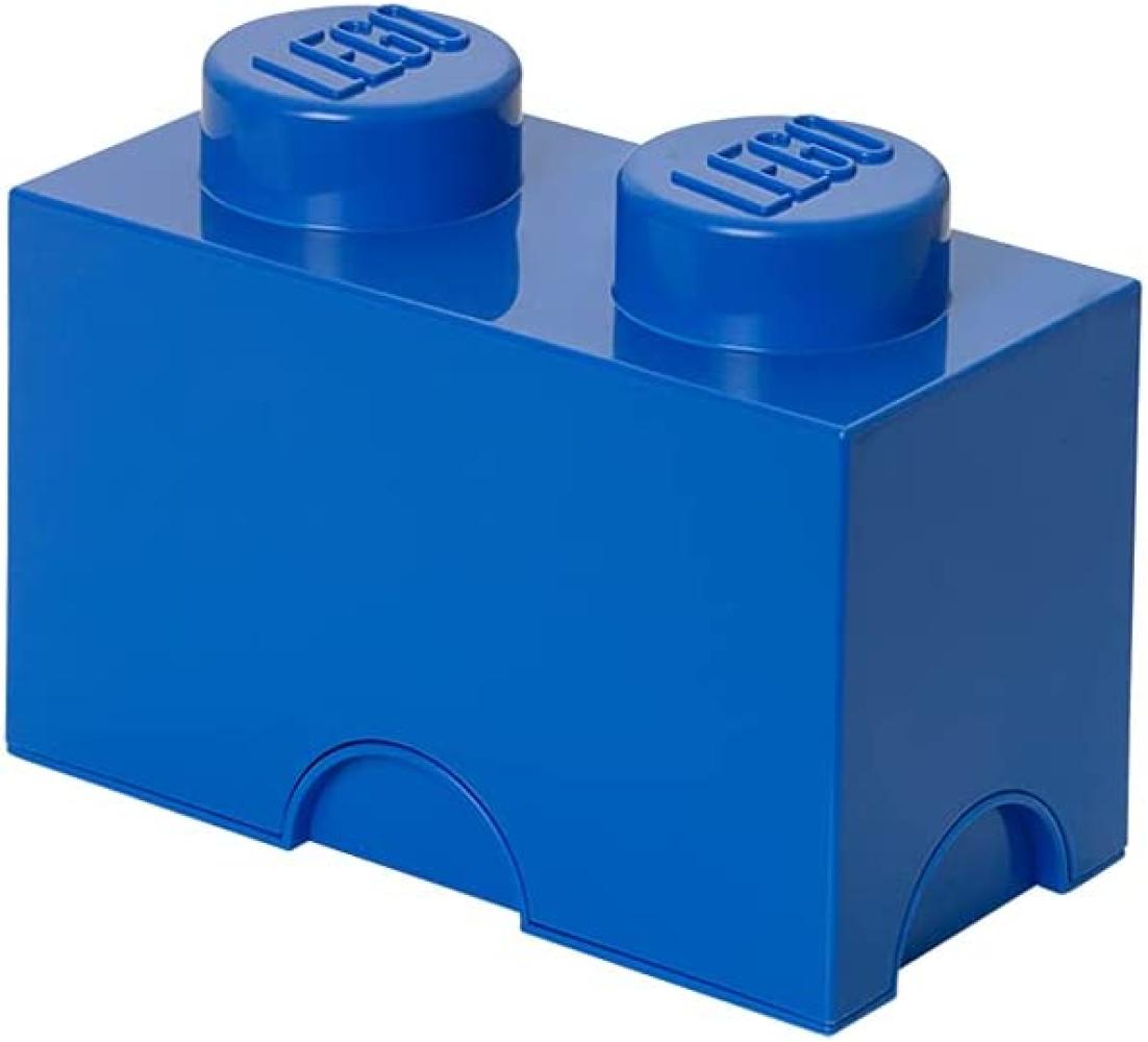 LEGO 'Storage Brick 2' Aufbewahrungsbox blau Bild 1
