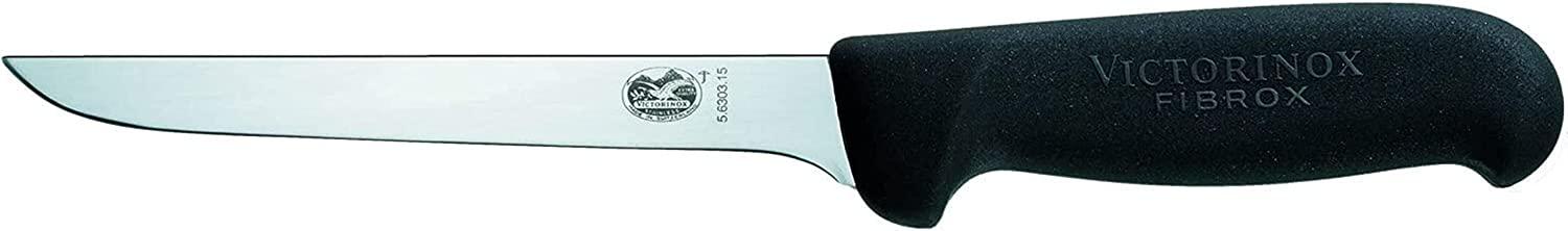 Victorinox Küchenmesser Ausbeinmesser Fibrox schwarz 15 cm, 5. 6303. 15 Bild 1