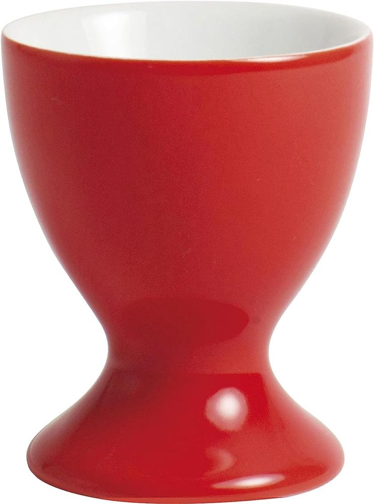 Eierbecher mit Fuß Pronto Colore Rot Kahla Eierbecher - Mikrowelle geeignet, Spülmaschinenfest Bild 1