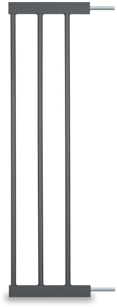 Hauck 21cm Verlängerung für Treppenschutzgitter/Türschutzgitter wie z. B. hauck Autoclose N Stop 2, ohne Bohren - mit Druckbefestigung, Metall, Dunkelgrau Bild 1