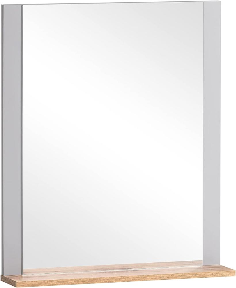 SCHILDMEYER Spiegel Spiegelelement Garderobenspiegel Jelda 600 Platingrau Eiche Bild 1