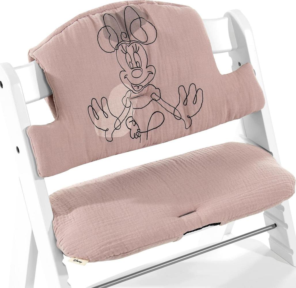 Hauck- Highchair Pad Select Sitzverkleinerer Minnie Mouse Rose Bild 1