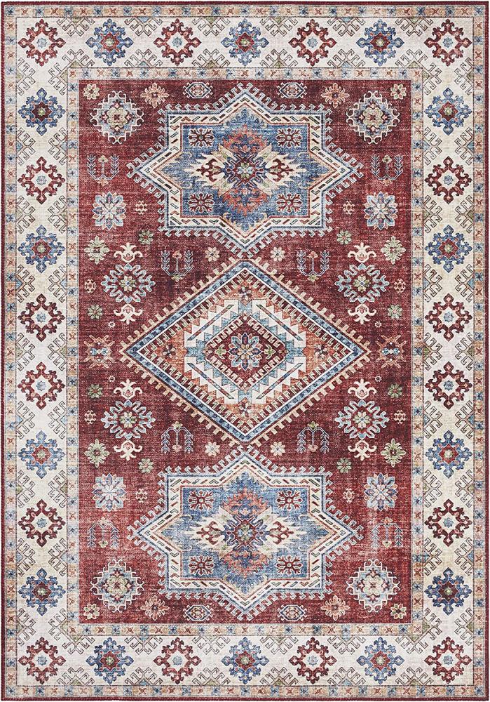 Vintage Teppich Gratia Rubinrot - 200x290x0,5cm Bild 1