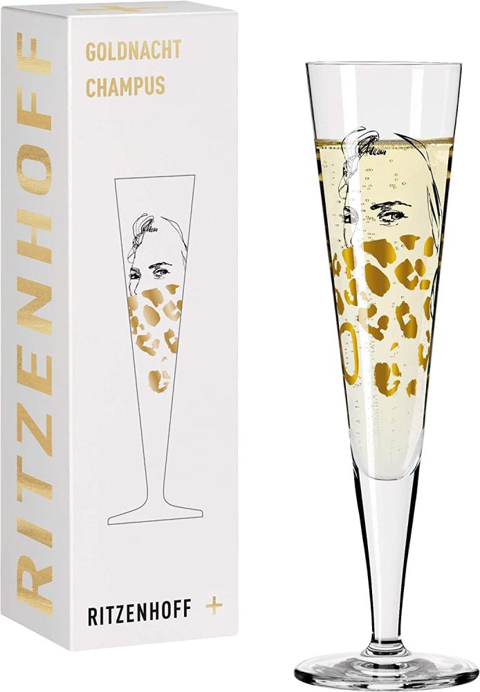 Ritzenhoff 1078281 Champagnerglas #11 GOLDNACHT Peter Pichler 2020 Bild 1