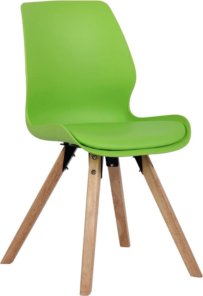 Stuhl Luna Kunststoff (Farbe: grün) Bild 1