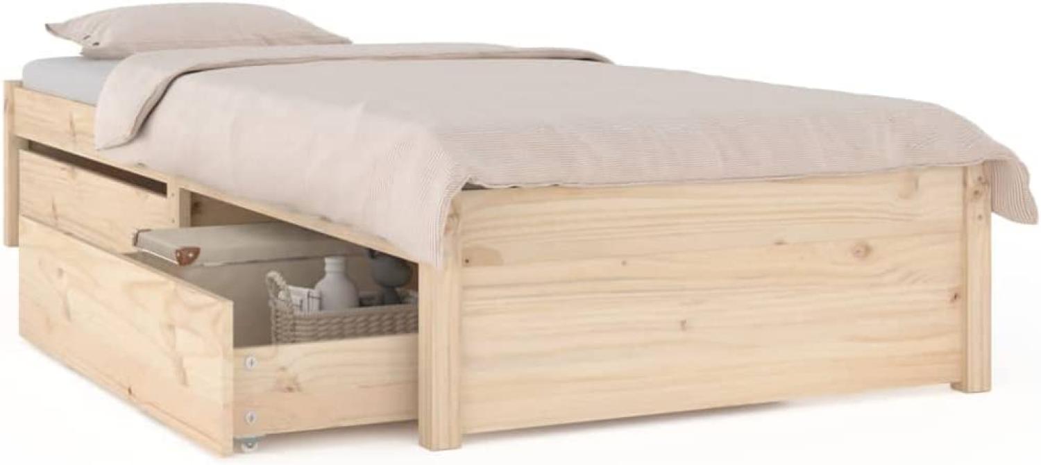 Bett mit Schubladen 90x200 cm [3103463] Bild 1