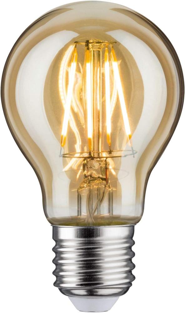 Paulmann 28714 LED Standardform 4,7W E27 Gold Goldlicht Bild 1