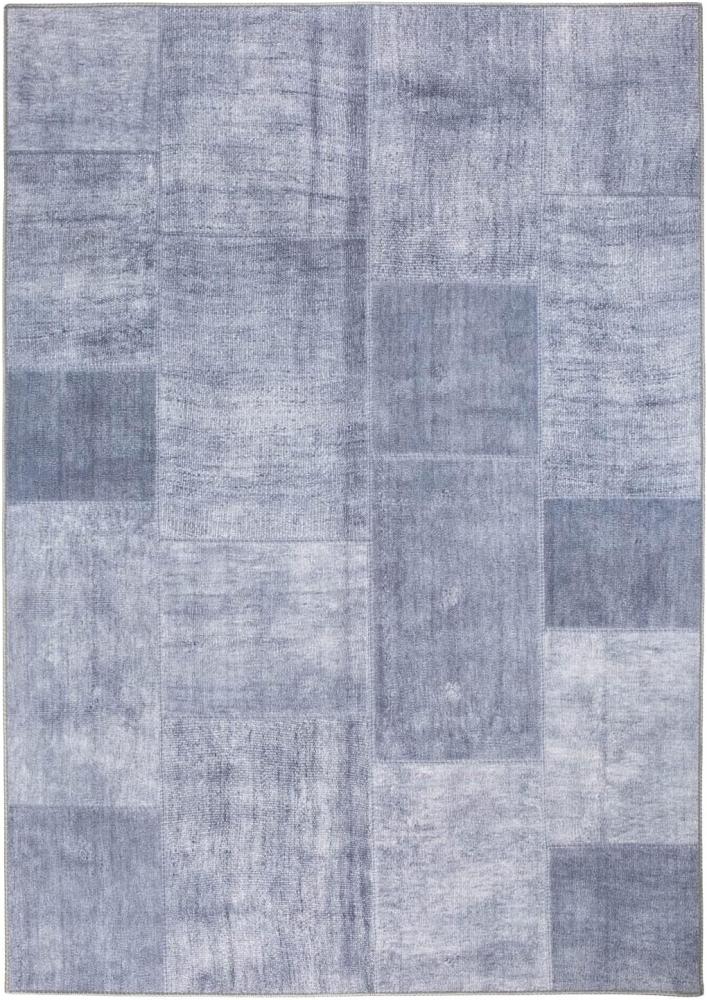 LUXOR Living Teppich Punto blau-grau, 80 x 150 cm Bild 1