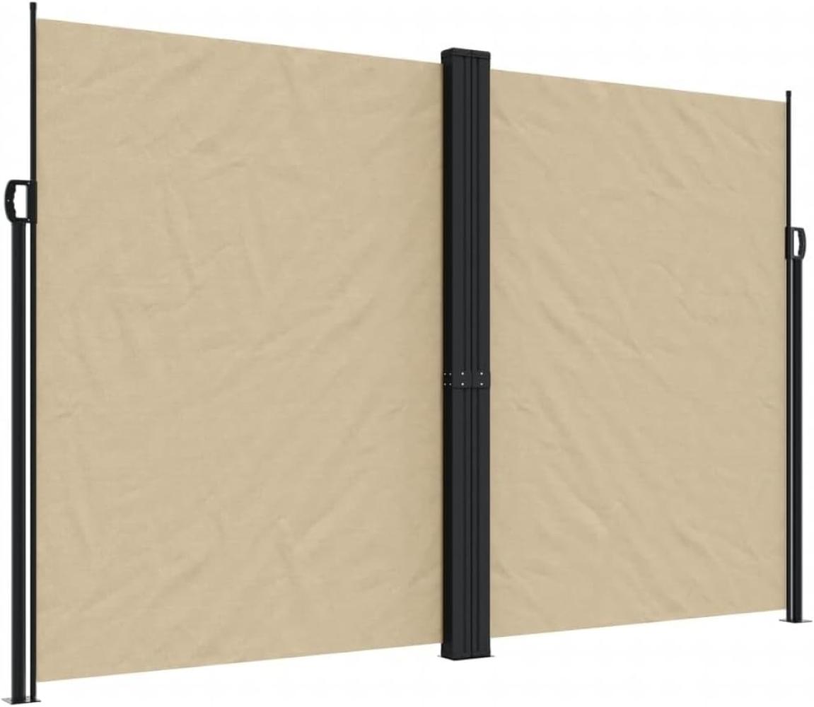 Seitenmarkise Ausziehbar Beige 220x1200 cm 4004870 Bild 1