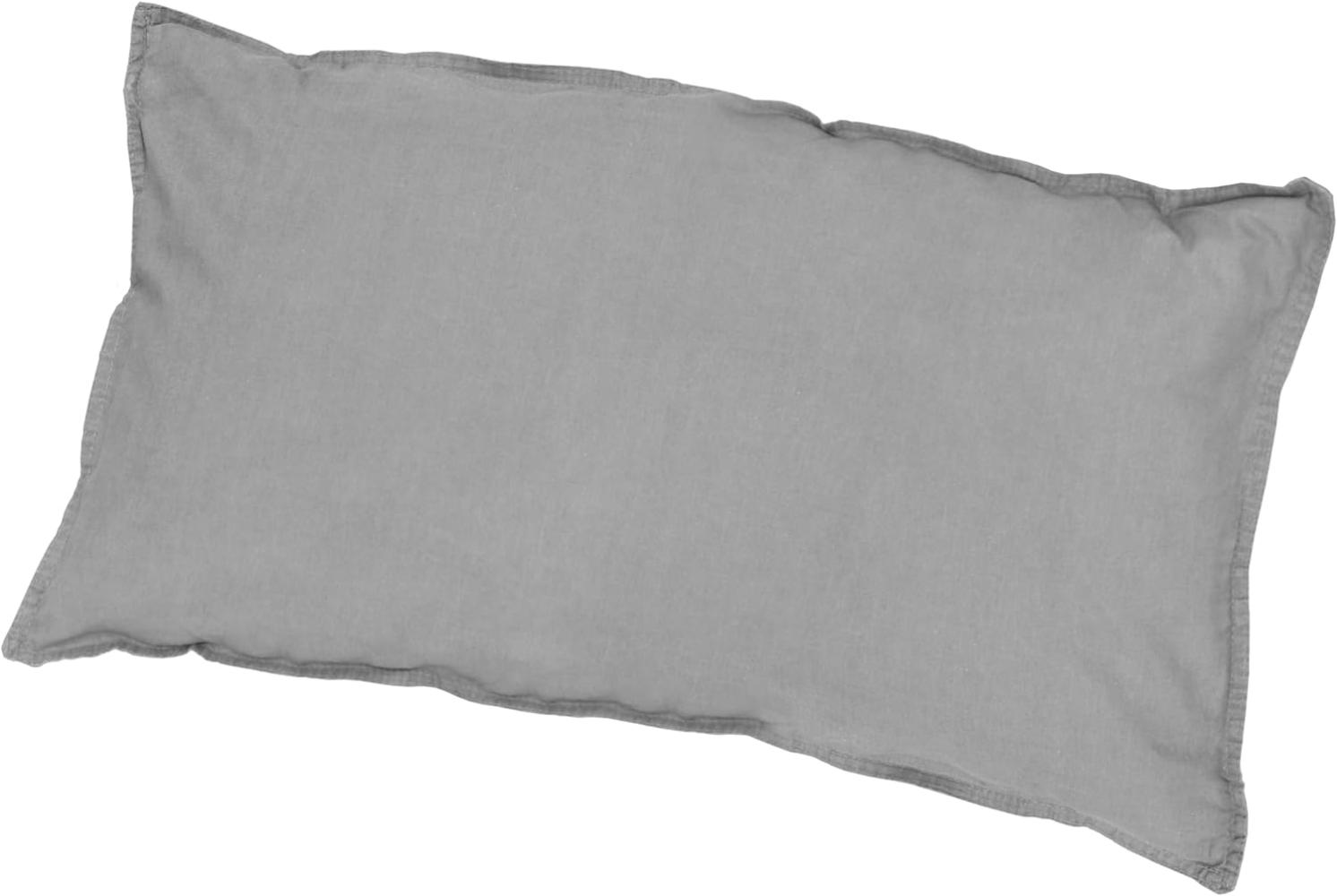 Traumhaft gut schlafen Stone-Washed-Bettwäsche aus 100% Baumwolle, in versch. Farben und Größen : 40 x 80 cm : Stone Bild 1