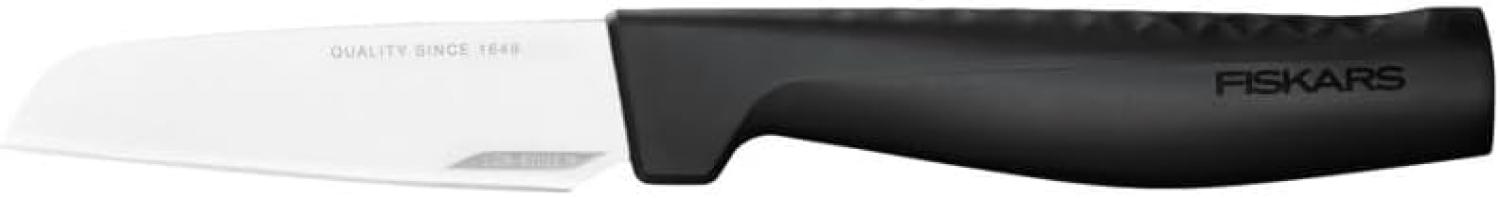 Fiskars 'Hard Edge' Schälmesser, Stahl schwarz, 8,8 cm Bild 1