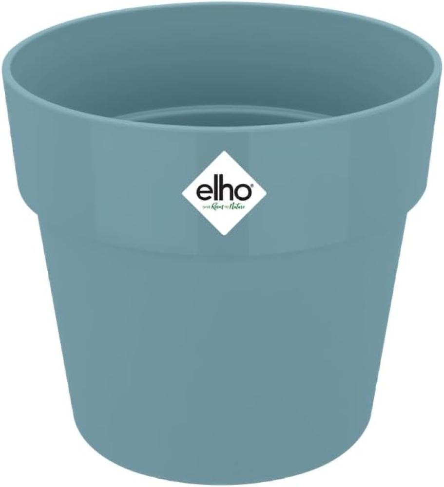elho B. for Original Rund 30 - Blumentopf für Innen - Ø 29. 5 x H 27. 3 cm - Blau/Taubenblau Bild 1