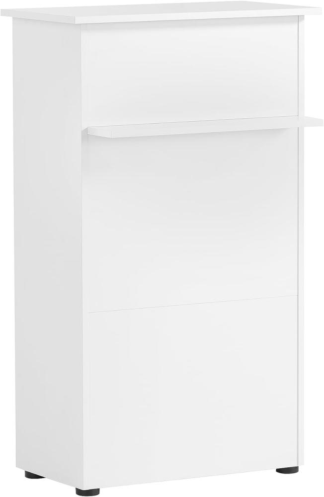 Schildmeyer Empfangstresen, Holzwerkstoff, weiß matt, 65,8 x 44 x 110,5 cm Bild 1
