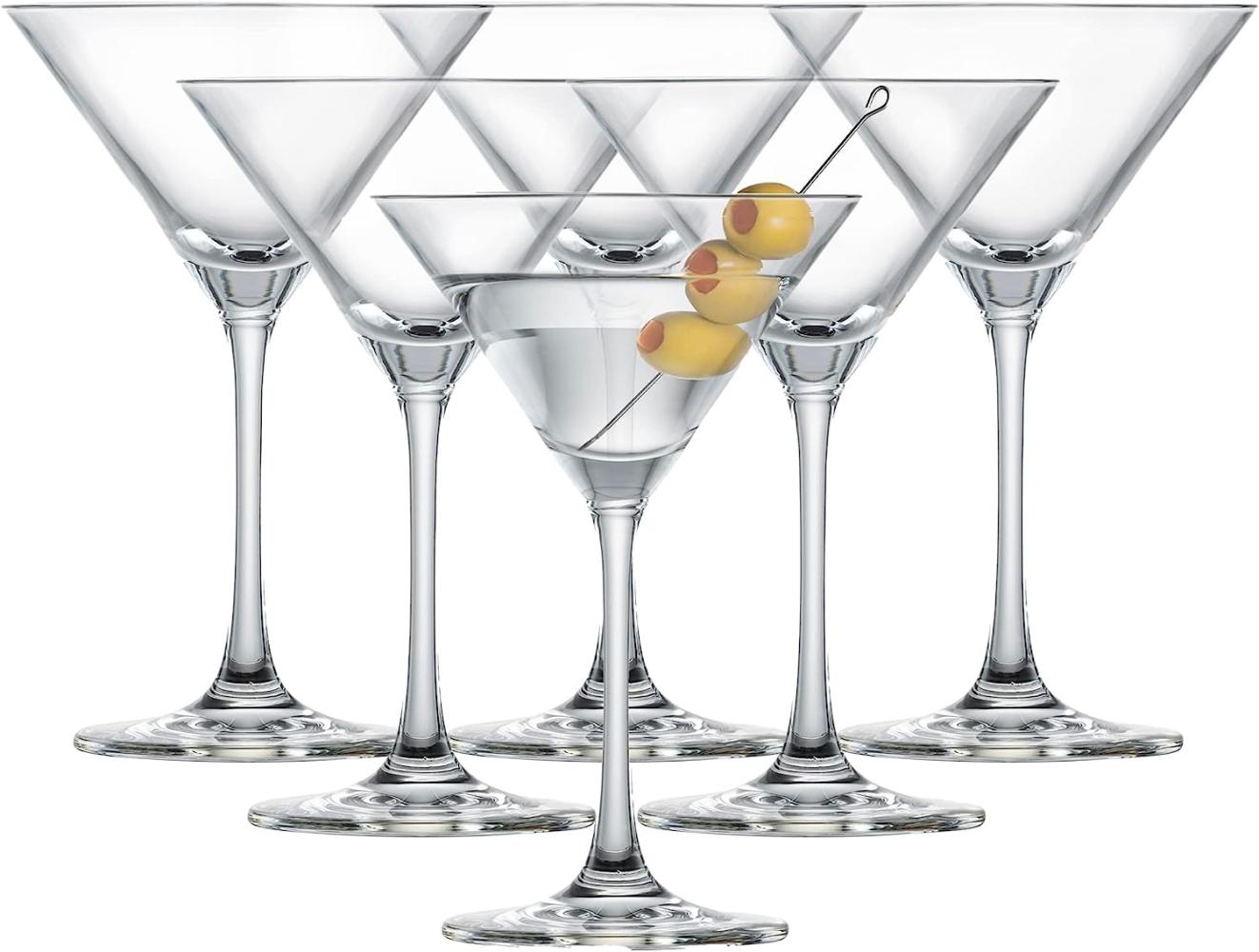 Schott Zwiesel 6 Stück Martiniglas Bar Special tritan· kristall, Hergestellt in EU· spülmaschinenfest· Martiniglas, Cocktailglas 111231 Bild 1