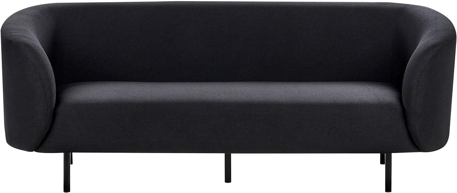 3-Sitzer Sofa Stoff schwarz LOEN Bild 1