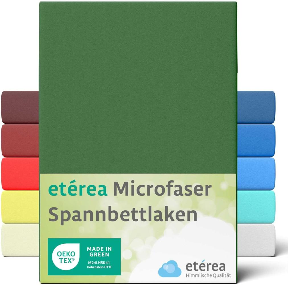 etérea Microfaser Spannbettlaken Kaktus 140x200 - 160x200 cm Bild 1