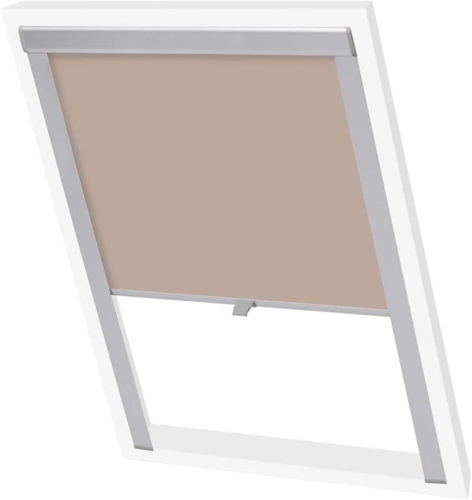 vidaXL Verdunkelungsrollo Beige S08/608 Bild 1