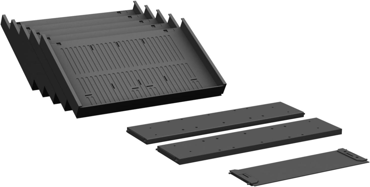 Container-Einrichtungs-Set für Metall-Schubfächer, Schwarz Bild 1