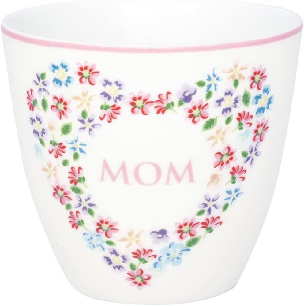 Greengate Columbine Mom Latte Cup white 0,35l Bild 1