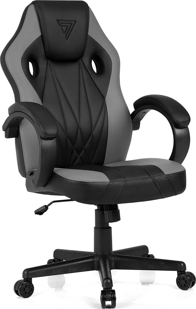 Sense7 Prism Gaming Chair Schwarz und Grau Bild 1