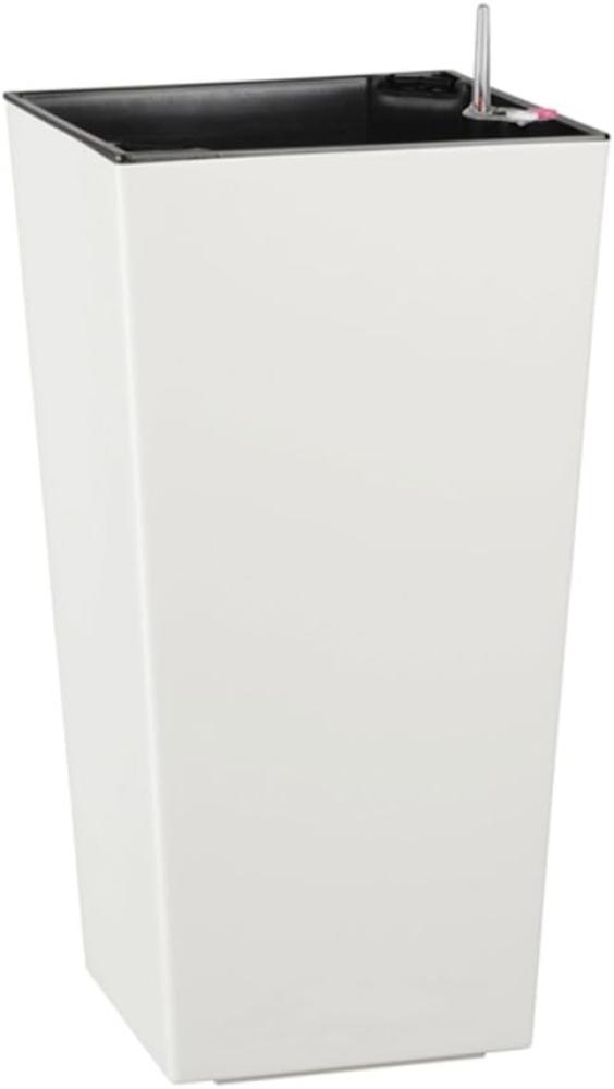Dehner Kunststofftopf Elise mit Selbstbewässerungs-System, ca. 36 x 20 x 20 cm, weiß Bild 1