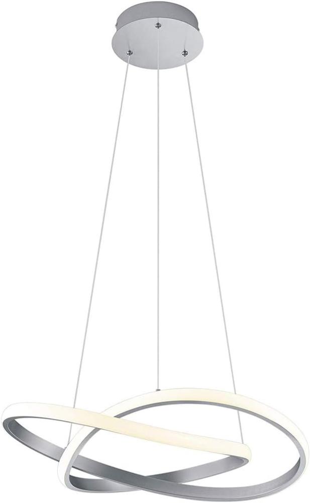 LED Hängeleuchte, silber, Switch Dimmer, H 150 cm, COURSE Bild 1
