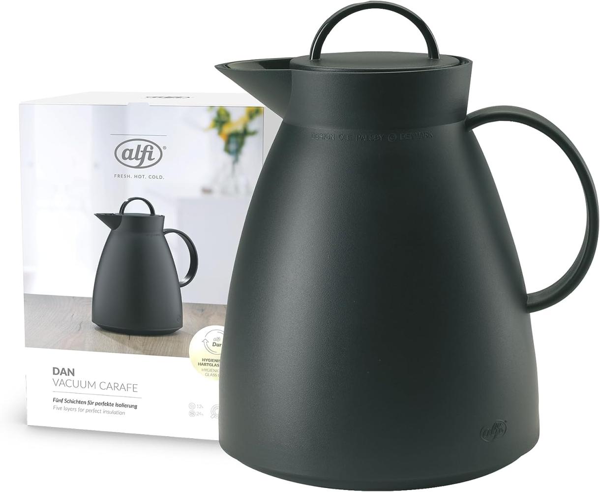 alfi Dan Thermos jug 1 liter Frost black Bild 1