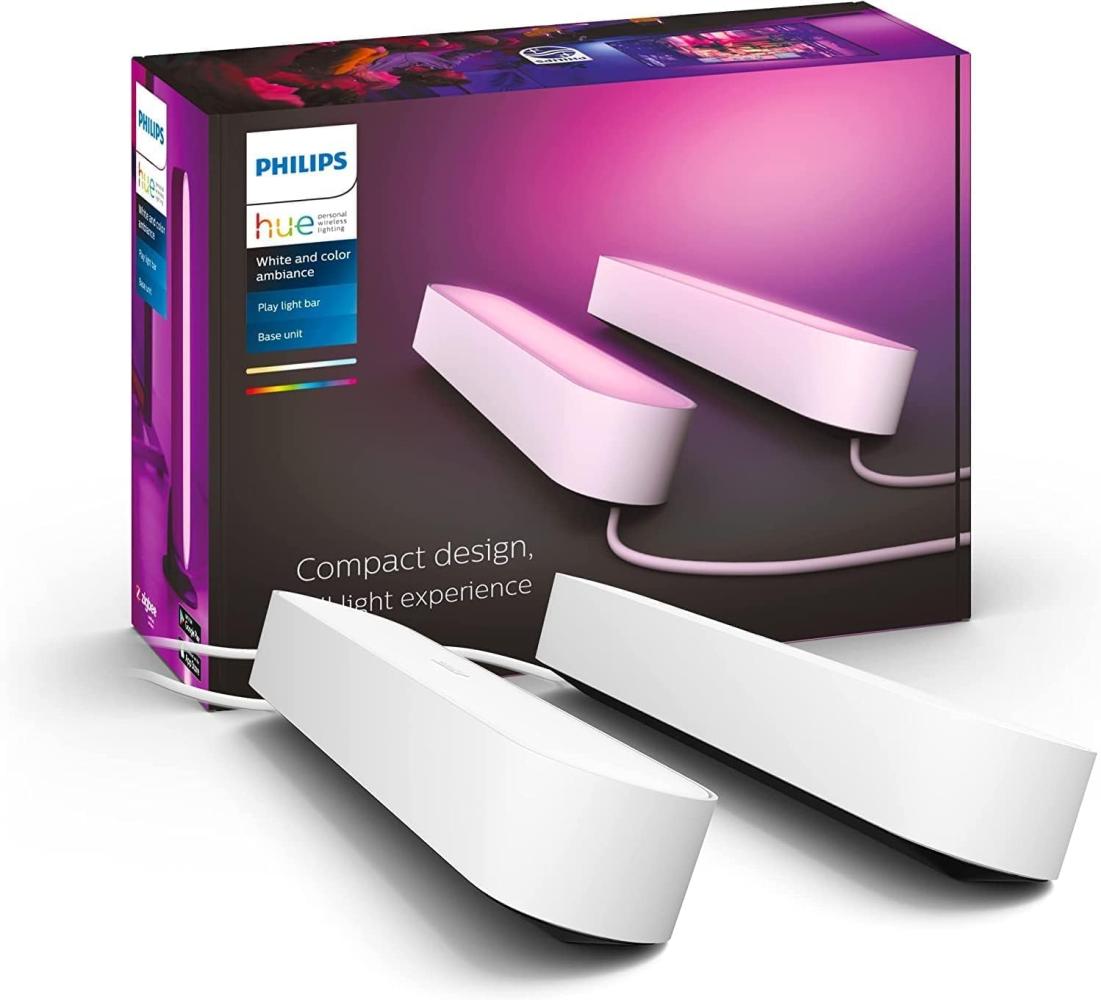 Philips Hue Play Lightbar Doppel Pack - Weiß Bild 1