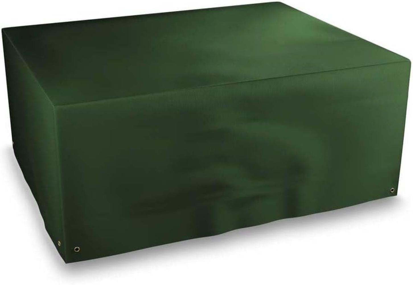 Bosmere Protector 2000 Rectangular Patio Set Cover-8 seat New Height 90cm Möbelabdeckung, Wendbar, Grün und Schwarz Bild 1