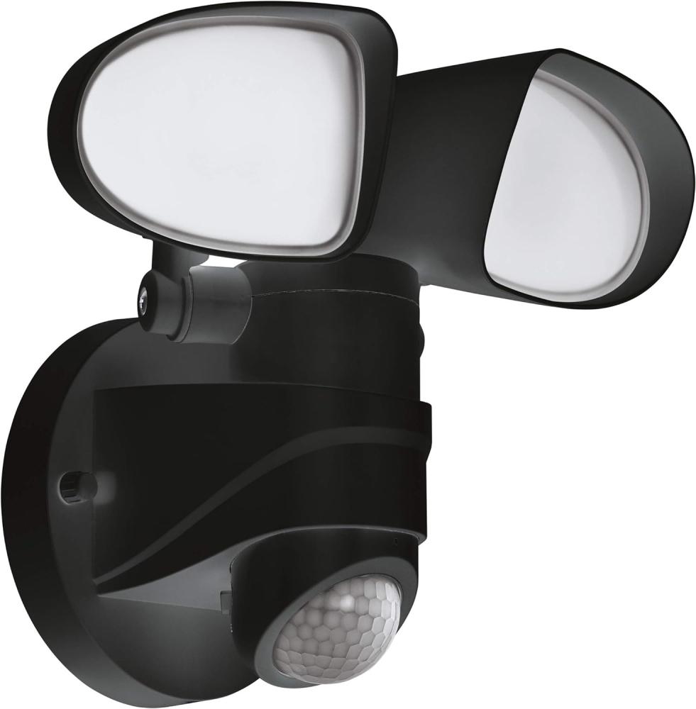 Eglo 98176 LED Outdoor Wandleuchte PAGINO schwarz L:24,5cm H:22cm T:18cm Sensor IP44 Bild 1