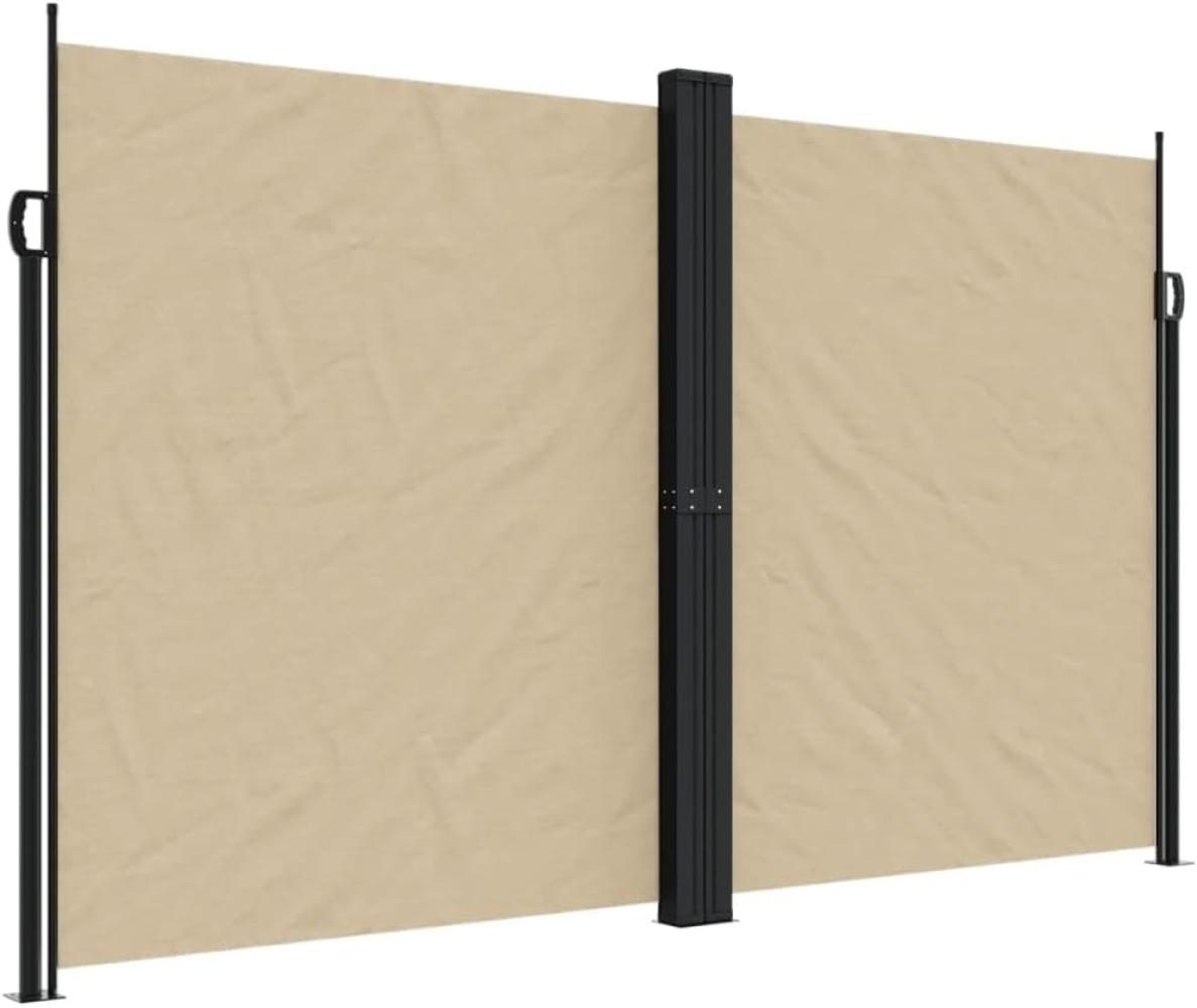 Seitenmarkise Ausziehbar Beige 200x600 cm 4004660 Bild 1