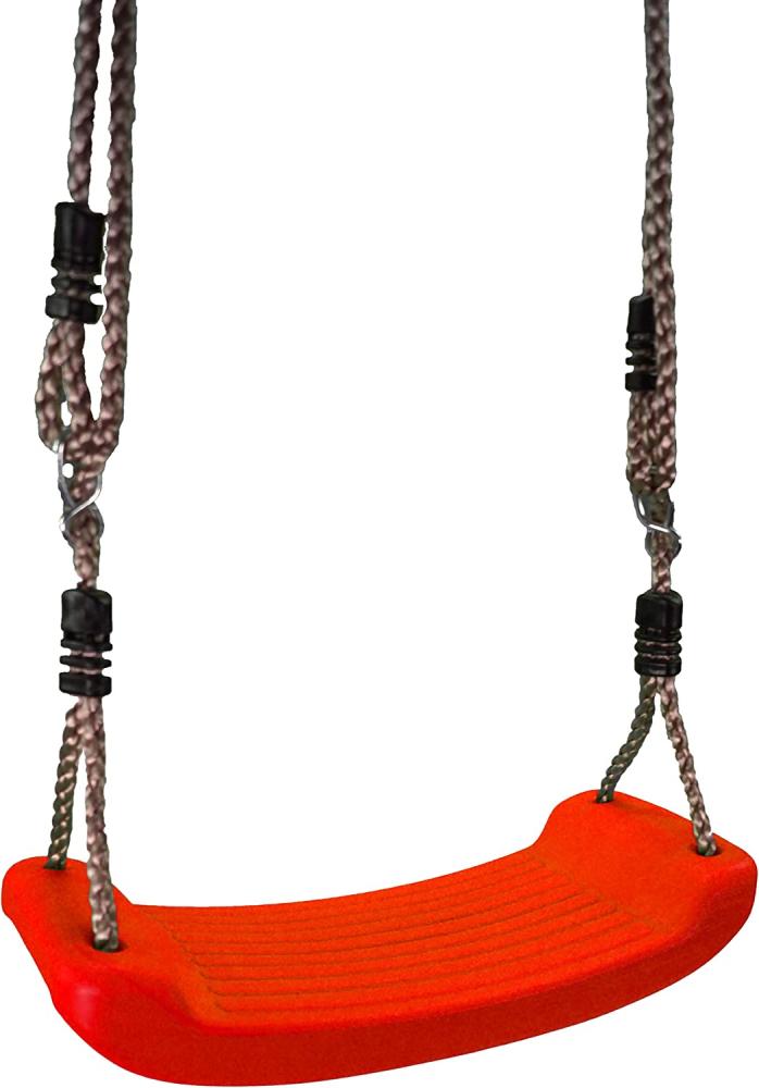 Best Sporting Kinderschaukel - Brettschaukel aus Kunststoff 42x16 cm mit verstellbarem Seil Bild 1