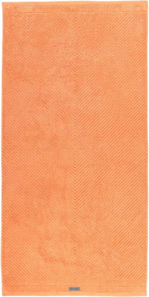 Ross Uni-Rippe Handtücher Smart | Duschtuch 70x140 cm | nektarine Bild 1