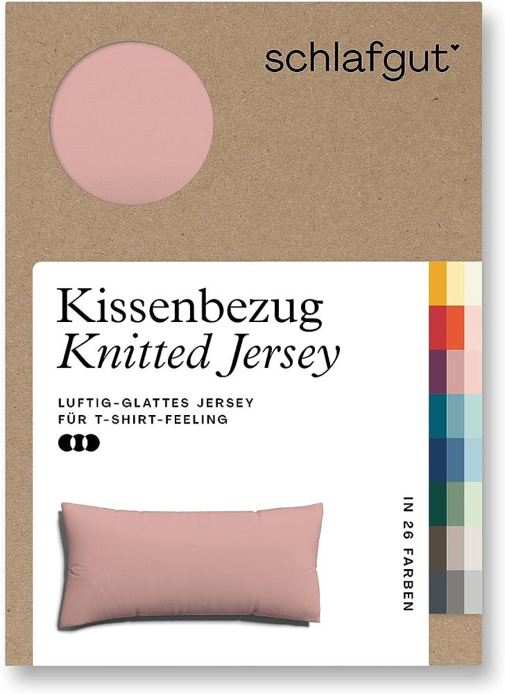 Adam Matheis Kissenbezug Knitted Jersey (BL 40x80 cm) BL 40x80 cm lila Bild 1