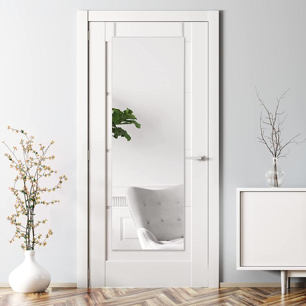 Türspiegel Lesina 120 x 40 cm Weiß [en. casa] Bild 1