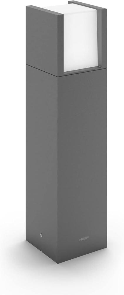 Philips Arbour ultraeffiziente Sockelleuchte, 1x 3,8 W, neutralweiß, anthrazit Bild 1