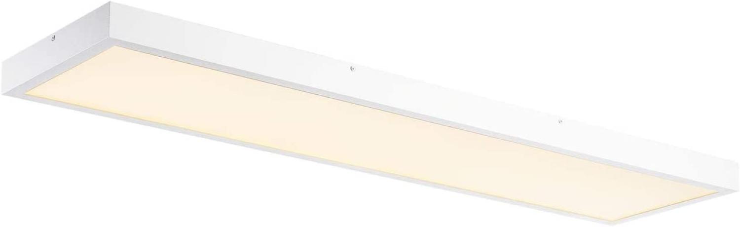 SLV No. 1001505 PANEL 1200x300mm LED Indoor Deckenaufbauleuchte 3000K weiß Bild 1