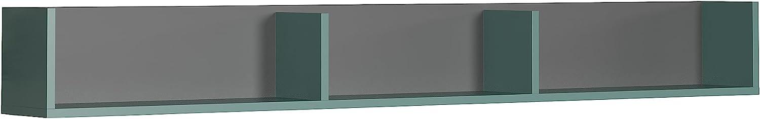 Wandboard Melton in dusk blue und grau 163 cm Bild 1