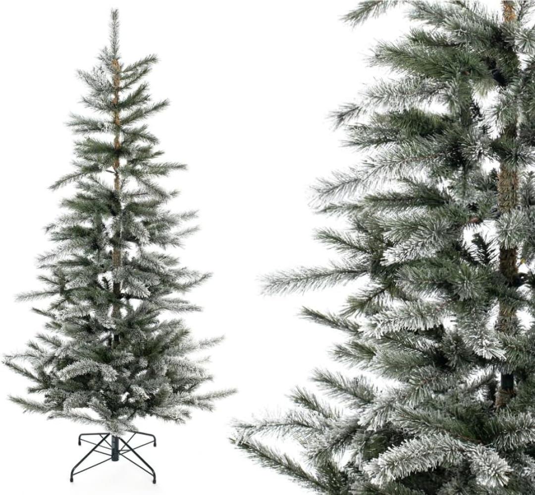 Evergreen Künstlicher Weihnachtsbaum Cedar Frost Kiefer | Weiß | 180 cm Bild 1