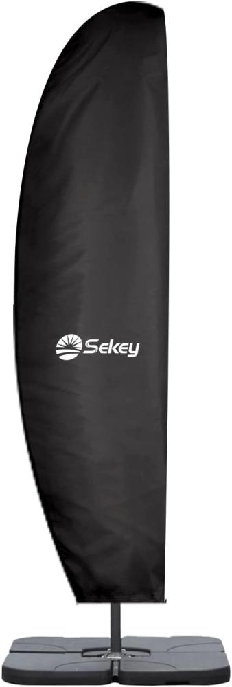 Sekey® Schutzhülle für Ampelschirm/Sonnenschirm,Abdeckhauben für Sonnenschirm, 100% Polyester Bild 1