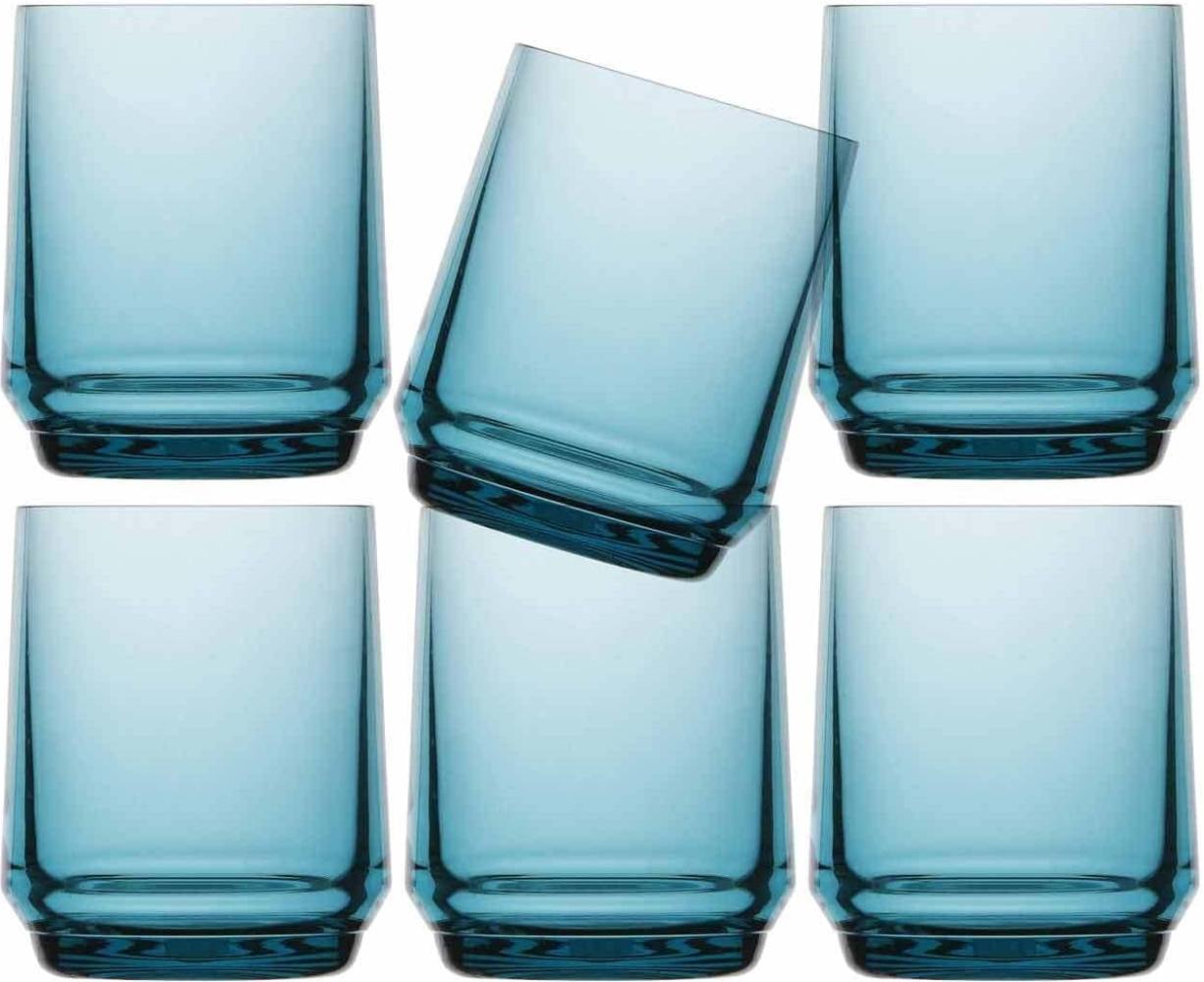 Wasserglas Set 6 Stück, unzerbrechlich - Bahamas Turquoise Bild 1