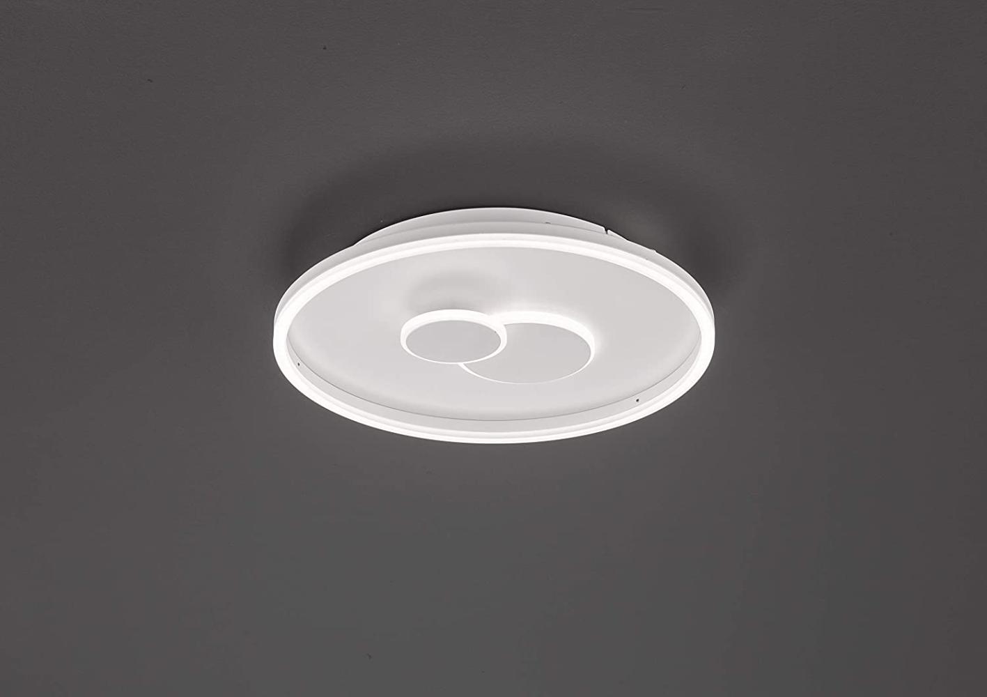 LED Deckenlampe weiß, 3 Stufen Dimmer, D 40 cm Bild 1