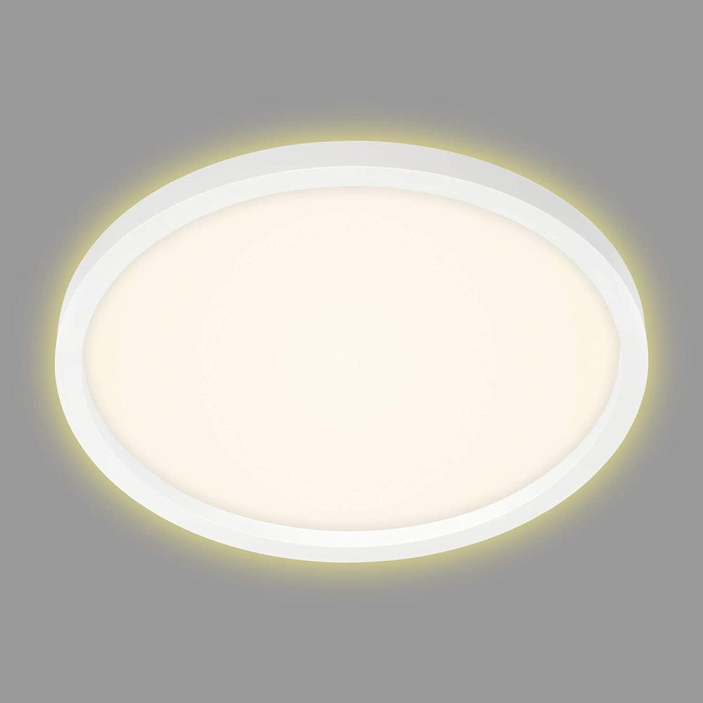 Briloner LED Panel Cadre weiß Ø 42,5 cm warmweiß, Backlight-Effekt Bild 1