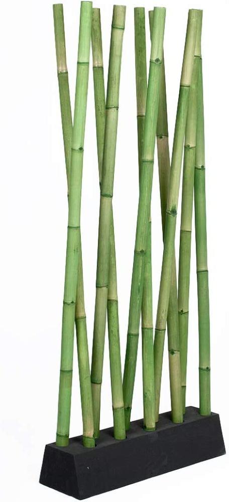 Bambus Raumteiler PARAVENTO Grün ca. 97x200cm (BxH) Paravent Raumtrenner Bild 1