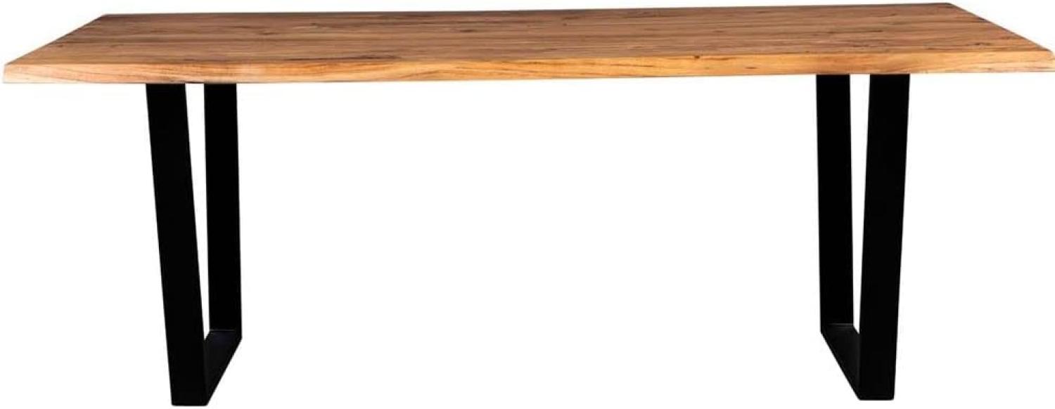 Esstisch 'Aka' Baumkantentisch, 200x76 cm Bild 1